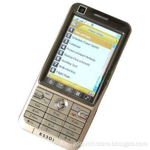 tri band phone K530i dual sim cards phone with dual standby cell phone pda